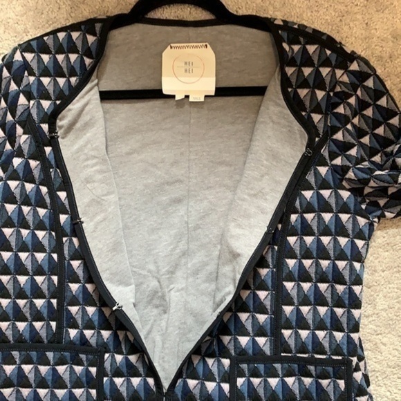 Anthropologie Hei Hei Vala Geometric Quilt Jacket - Picture 11 of 12